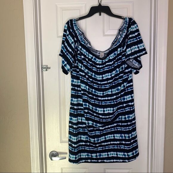 NWT WEST LOOP WOMEN'S OFF THE SHOULDER DRESS SZ XXL - Picture 1 of 8